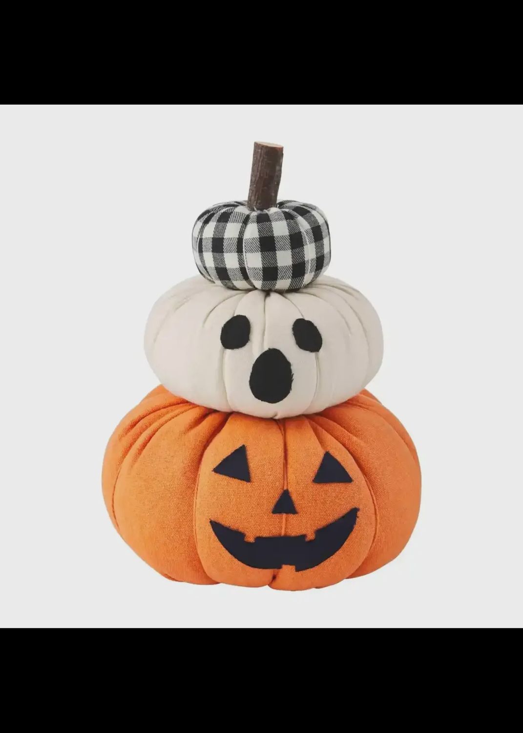 3 Tier Pumpkin Pillow