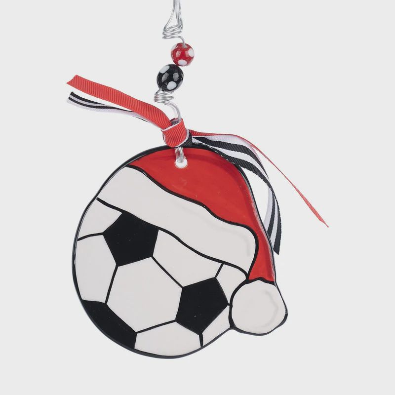 Soccer Flat Ornament