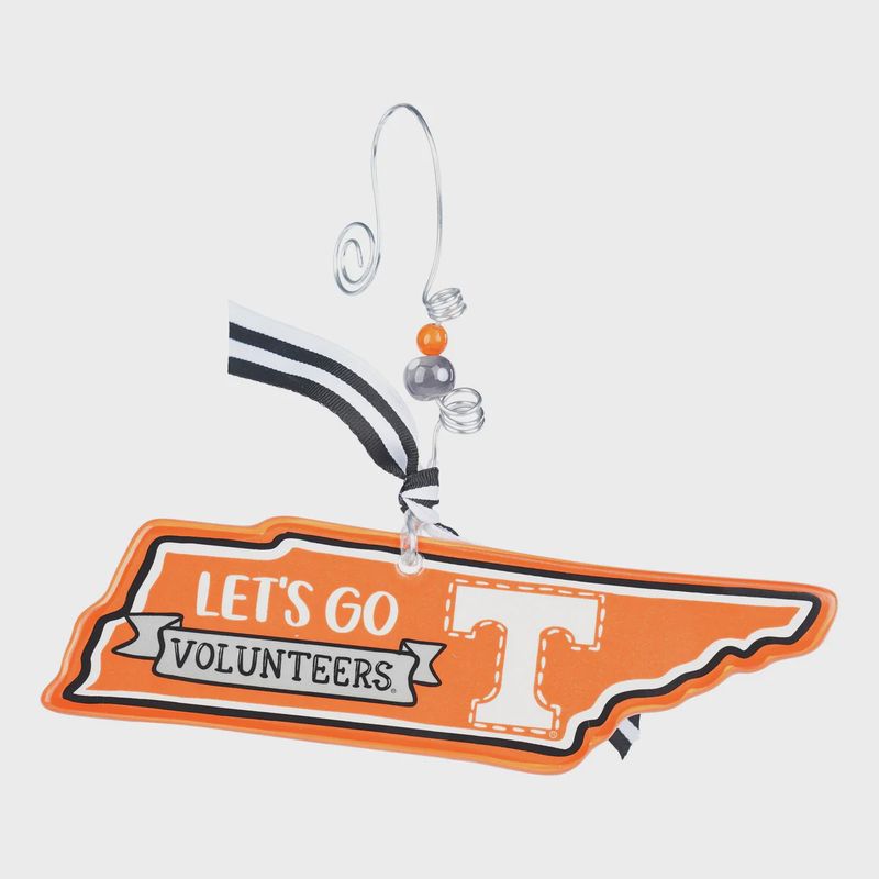 Let&#39;s Go Tennessee Flat Ornament