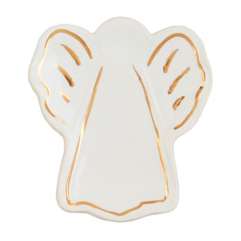 Stripe Wings Angel Tidbit Dish