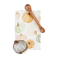 Fall Towel, Cookie Cutter &amp; Spoon Set, Design: Multi Color