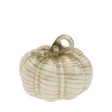 Laurel &amp; Copper Glass Pumpkin. Sm