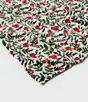Christmastide Pomegranate Fleece Blanket