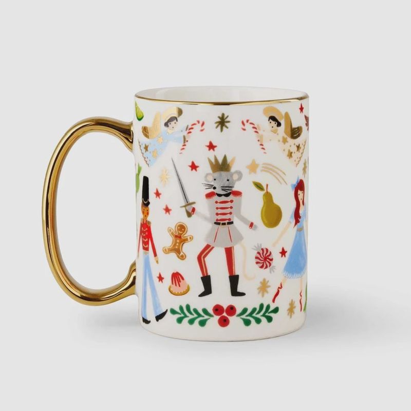 Nutcracker Porcelain Mug