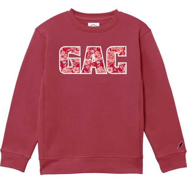 League Youth Crew 24LYC, Color: Cardinal, Size: YS