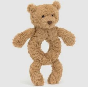 Bartholomew Bear Ring Rattle