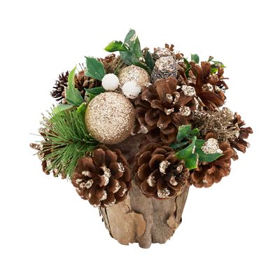 Pinecone Cupcake, 7&quot;