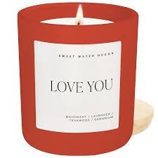 Soy Candle, Love You