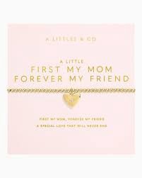 A Little - First My Mom Forever My Friend Bracelet