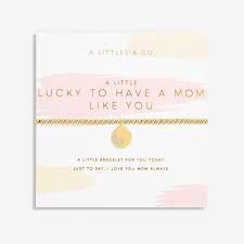 A Little - Lucky to Have a Mom Like You Bracelet