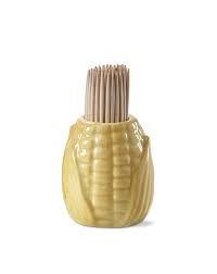 Corn Toothpick Holder Set
