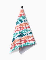 Swedish Fish Tea Towel