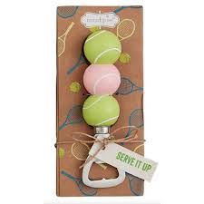 Tennis &amp; Golf Bottle Opener, Design: Triple Tennis Ball
