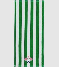 Paddles Stripe Pickleball Towel