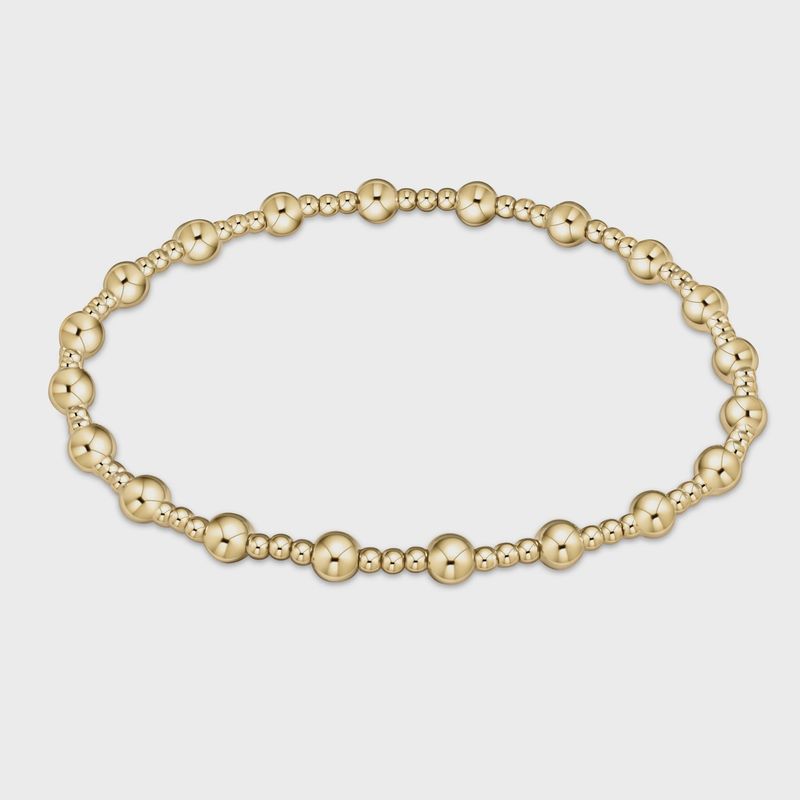 Classic Sincerity Bead Bracelet, 4mm
