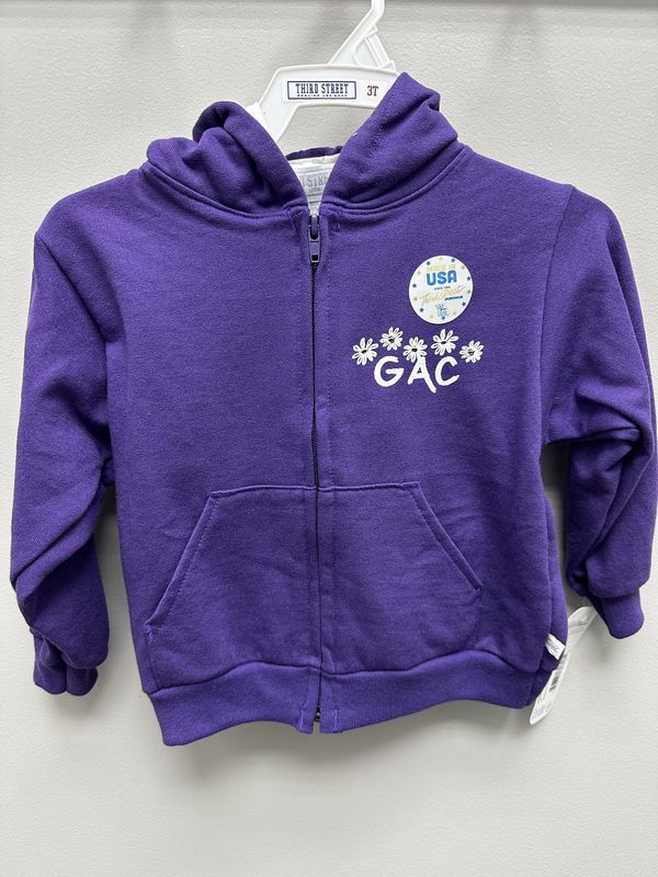 Toddler Full Zip Hooded Fleece 24TFZHF
