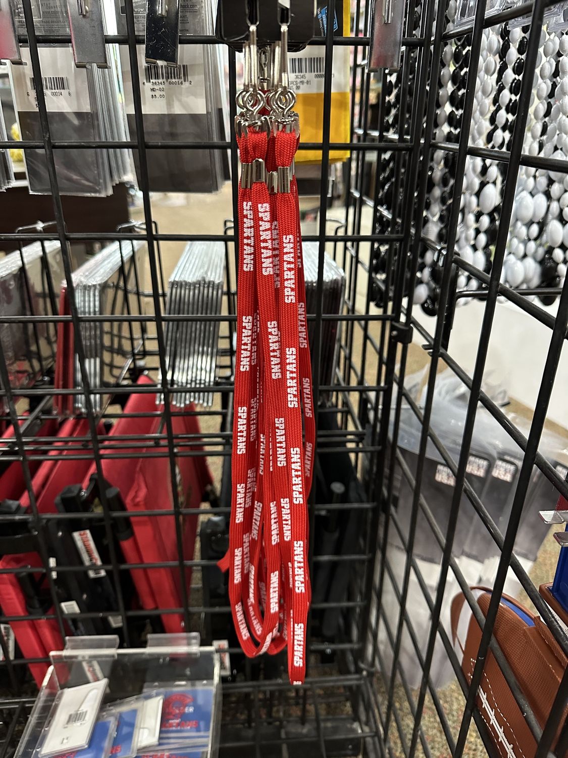 Red Spartans Mask Lanyard 20MCM81380001
