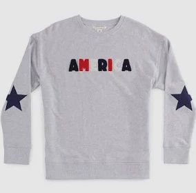 America Sweatshirt, Gray