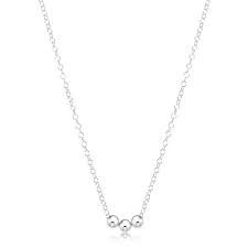 Sterling 16&quot; Joy Necklace