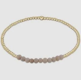 Gemstone Bracelet, Gold Bliss 2.5mm f22