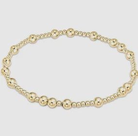 Gold Hope Unwritten Bracelet, 4mm