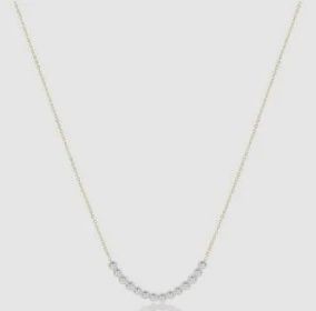 Gold 16&quot; Classic Beaded Bliss, 4mm Pearl