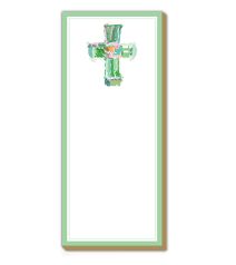 Floral Cross Luxe Notepad