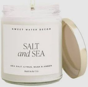 Salt and Sea Candle, 9oz