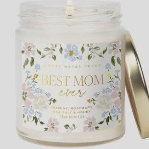 Best Mom Ever Candle, 9oz