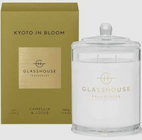 Glasshouse Candle, 13.4oz, Scent: Kyoto in Bloom
