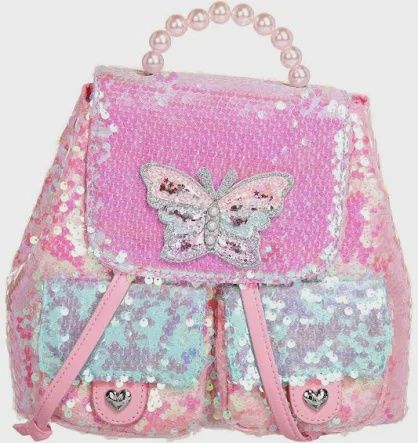 Butterfly Sequins Backpack