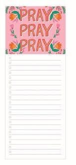 Magnetic Notepad, Pray, Pray, Pray