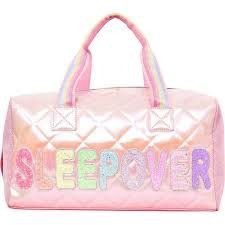 Pink Sleepover Duffle
