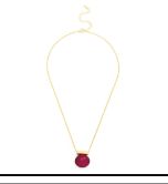 Nova Pebble Charm Necklace