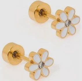 Linny Screwback Stud, Design: Alli White