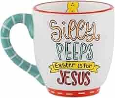 Three Silly Peeps Mug