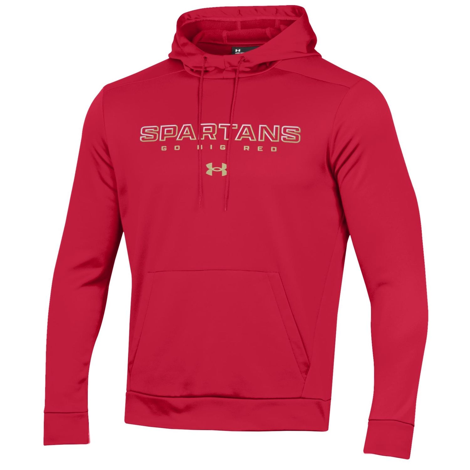 Armour Fleece Pullover Hood, Color: Flawless Red, Size: AS