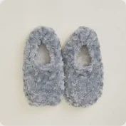 Warmies Curly Gray Slippers