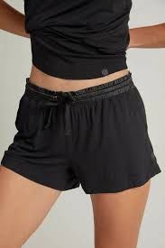 Pajama Shorts, Black