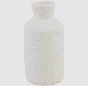 Pressed Texture Vase, Tall