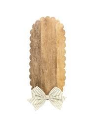 Egg Tray, Scalloped Bow Board