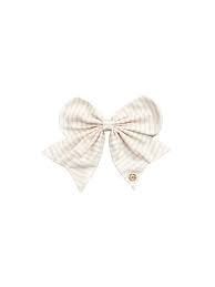 Fabric Bow, Design: Pink Stripe