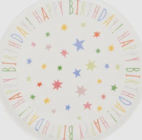 Happy Birthday Ceramic Cake Plate