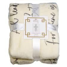 Lords Prayer Throw