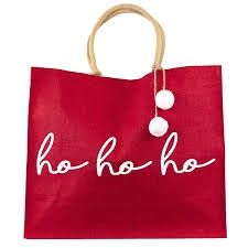 Ho Ho Ho Gift Tote