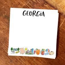 Georgia Chunky Notepad