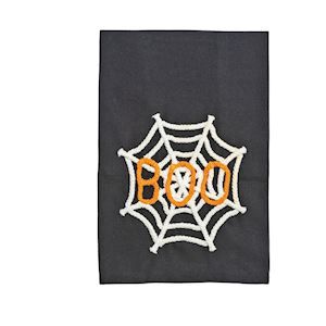 Boo Halloween Rope Tea Towel