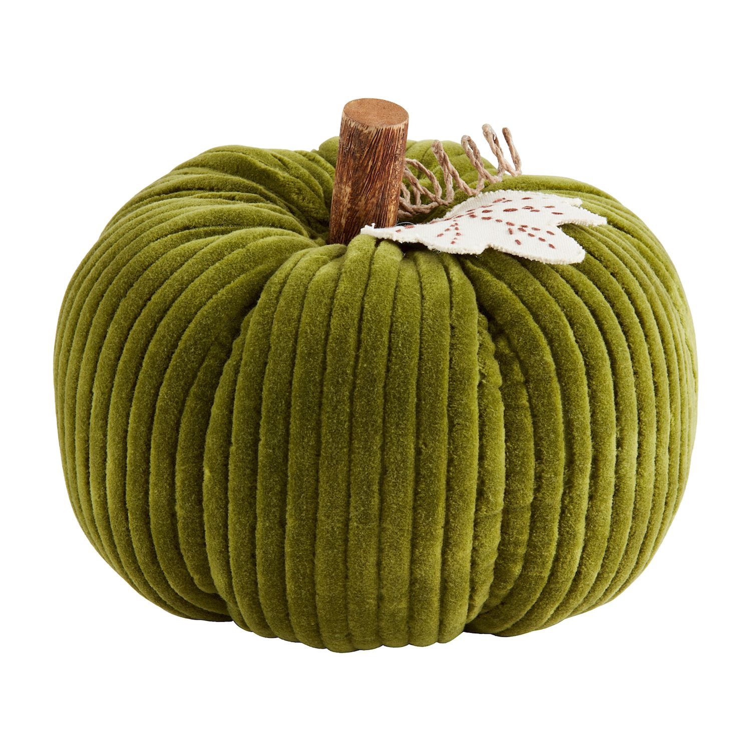 Corduroy Pumpkin Sitter, Color: Green