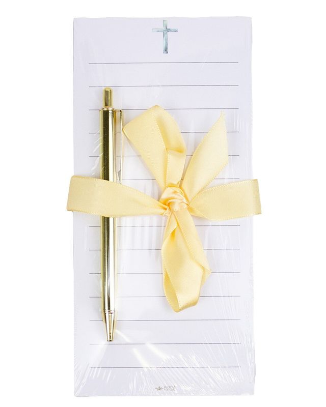 Jade Cross Notepad Gift Set