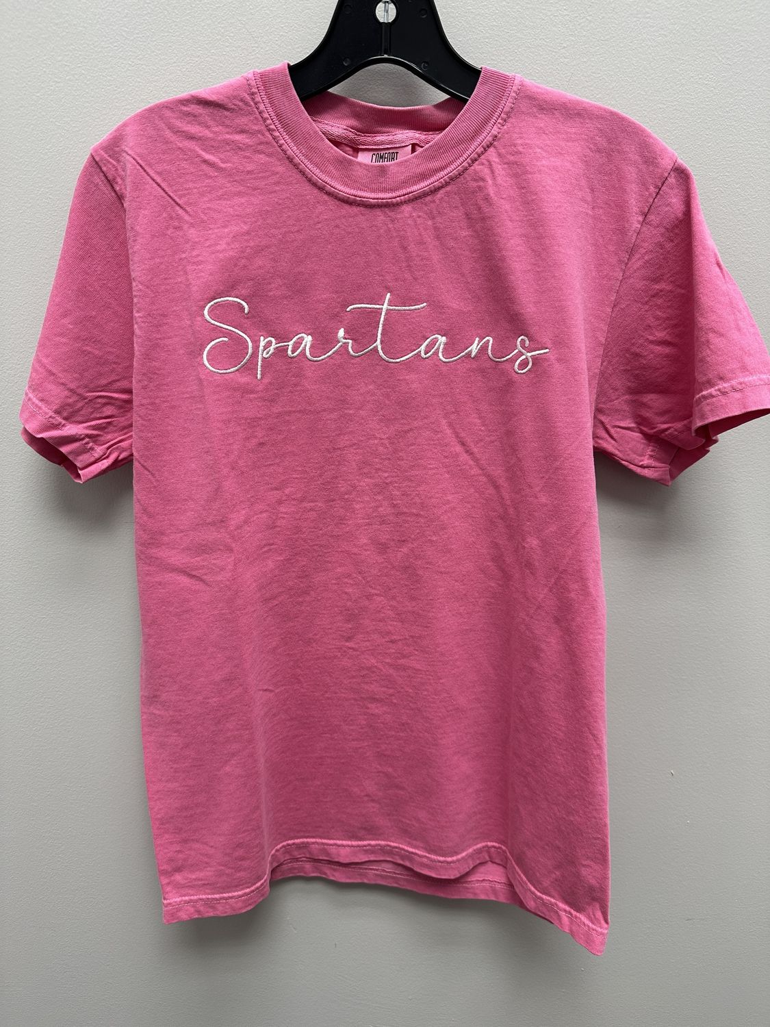 Comfort Color Spartans T-shirt 25, Color: Pink, Size: AS